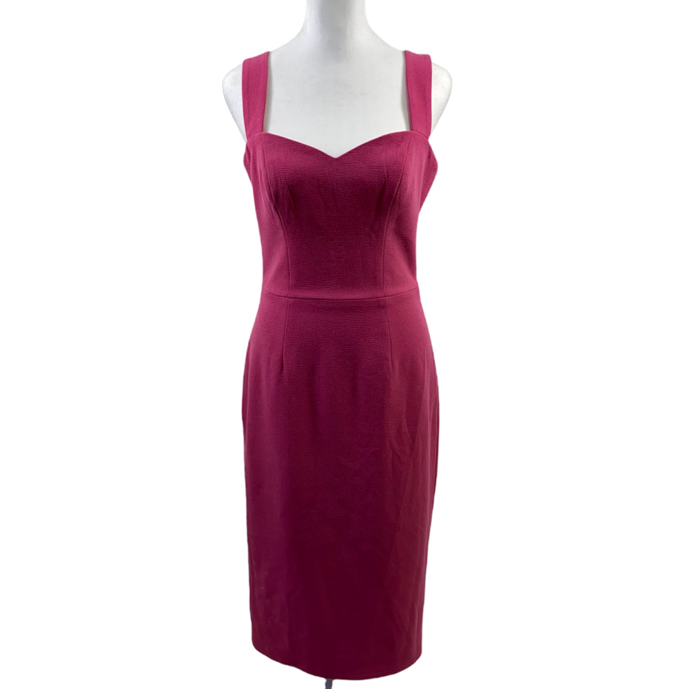 Dress The Population Nicole Dress Color Hibiscus Size S